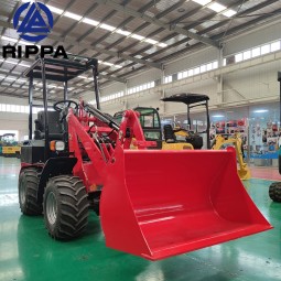 Mini Wheel Loader Factory - China Rippa Electric Front End Small Mini