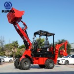 Wheel Backhoe Loader Supplier - Rippa New Strong 3-5 Ton Towable
