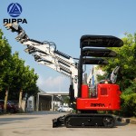 Micro Excavator Factory - Rippa 0.8-2 Ton Electric Hydraulic Crawler