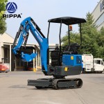 Earth Mover Machine Manufacturer - Rippa 1 Ton Mini Excavator Kubota Engine