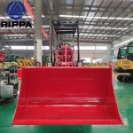 Mini Wheel Loader Factory - China Rippa Electric Front End Small Mini