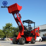 Mini Loader Manufacturer - Rippa 2-4 Ton Mini Front Loader Reliable Engine
