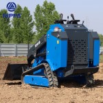 Rubber Track Loader Factory - Free Shipping Engineering Machinery Diesel