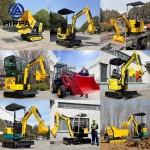 Mini Excavator Manufacturer - Rippa Bagger Prices 1-3.5 Ton Import China