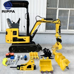 Mini Excavator Factory - Free Shipping R319 1 Ton EPA CE Euro5 Diesel