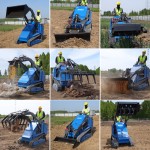 Mini Skid Steer Supplier - New Technology Convenient Standing Operation