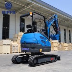 Mini Excavator Manufacturer - RIPPA R22 Crawler Digger Zero Tail