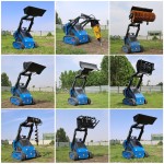 Skid Steer Loader Supplier - High Power Wholesale Forestry Mulcher Tracked
