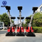Micro Excavator Factory - Rippa 0.8-2 Ton Electric Hydraulic Crawler
