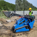Mini Skid Steer Loader Supplier - Rippa China Home Use EPA CE Diesel