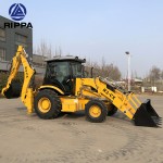 Backhoe Loader Manufacturer - New Wheel Drive 4x4 Tractor Earth Moving