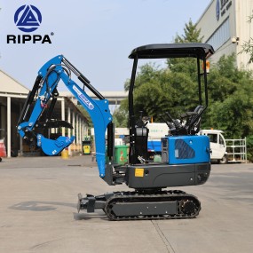 Earth Mover Machine Manufacturer - Rippa 1 Ton Mini Excavator Kubota Engine