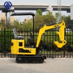 Mini Excavator Factory - Free Shipping R319 1 Ton EPA CE Euro5 Diesel