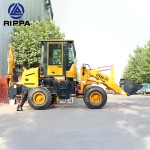 Excavator Machine Supplier - Rippa China Factory Mini Tractor with Wheels