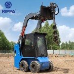 Skid Steer Loader Factory - RIPPA Earth-Moving Machinery Kubota Engine