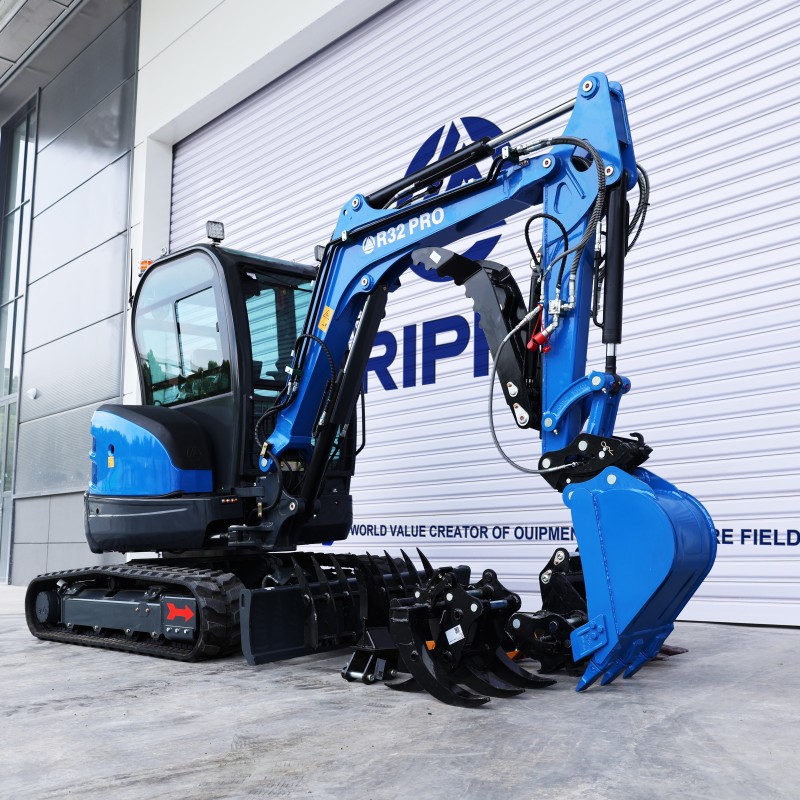 Mini Excavator Supplier - Free Shipping Rippa 3-3.5 Ton Kubota Engine