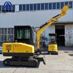 Earth-moving Machinery Supplier - Rippa Machine Digger Bagger 3 Ton Crawler