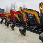 Mini Excavator Manufacturer - 4-6 Ton Green Euro 5