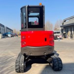 Mini Excavator Factory - 5 Ton Red EPA Engine