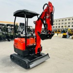 Mini Excavator Factory - 2 Ton YT-18 YT-20 Rubber Track