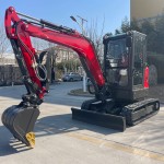 Mini Excavator Factory - 5 Ton Red EPA Engine