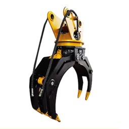 Excavator Grapple Manufacturer - Hydraulic Rotating Wood