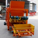 Semi-automatic Brick Machine Supplier - QTF4-25A Semi Automatic Concrete Brick
