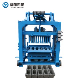 Concrete Block Machine Supplier - Fulang Mould Vibration QTJ4-40 Electric
