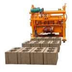 Hand Hollow Block Machine Factory - China DMYF-4A Hand Hollow Mobile Concrete