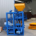 Clay Brick Machine Factory - QTF4-24 Semi Automatic Clay Concrete Brick
