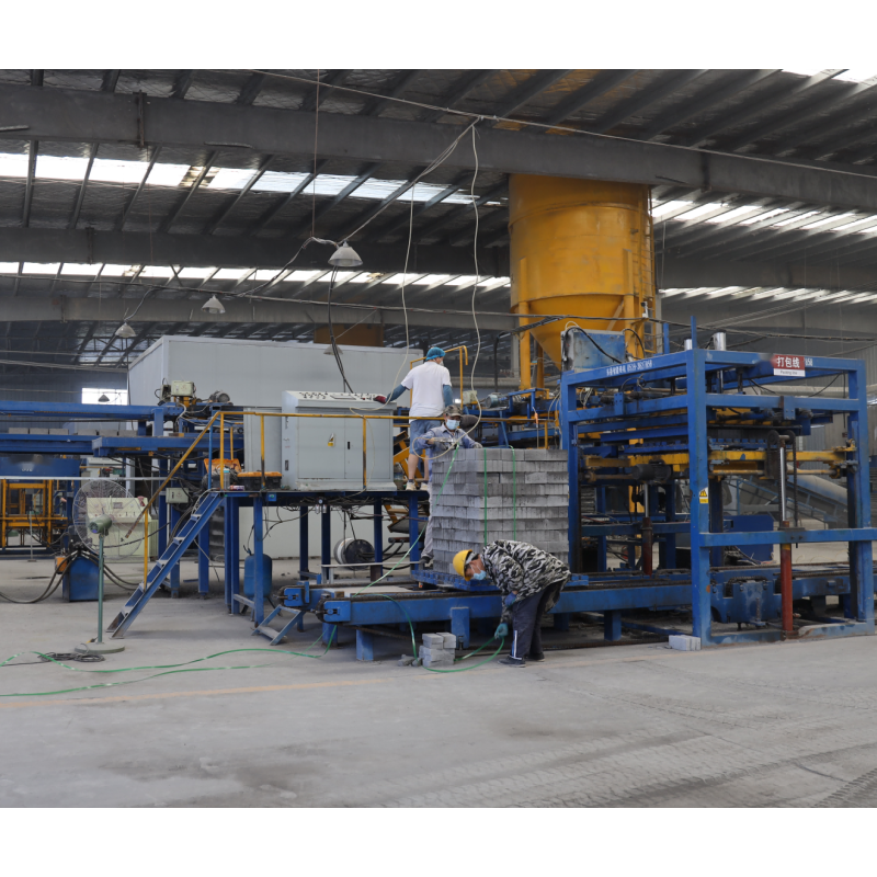 Block Stacking Machine Supplier - Fulang Full Automatic Concrete Stacking Palletizer