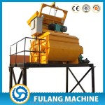 Concrete Mixer Factory - Mixing System JS750L Electric Mobile Mini