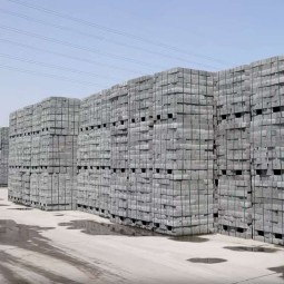 Automatic Block System Factory - QTF10-15 Fully Automatic Pallet Packing Stacker