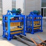 Concrete Block Machine Manufacturer - Small Manual QTJ4-40 Hollow Brick