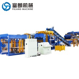 Automatic Block Machine Manufacturer - QT10-15 Full Auto Hydraulic Fly Ash