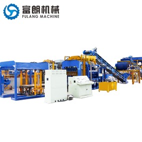 Automatic Block Machine Manufacturer - QT10-15 Full Auto Hydraulic Fly Ash