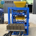 Clay Brick Machine Factory - QTF4-24 Semi Automatic Clay Concrete Brick