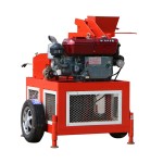 Interlocking Brick Press Factory - FL2-20 CEB Press Rammed Interlocking