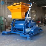 Concrete Mixer Factory - Mixing System JS750L Electric Mobile Mini