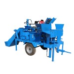 Mobile Brick Machine Factory - M7MI Twin Interlocking Clay Compressed Earth
