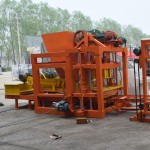 Semi-automatic Brick Machine Supplier - QTF4-25A Semi Automatic Concrete Brick