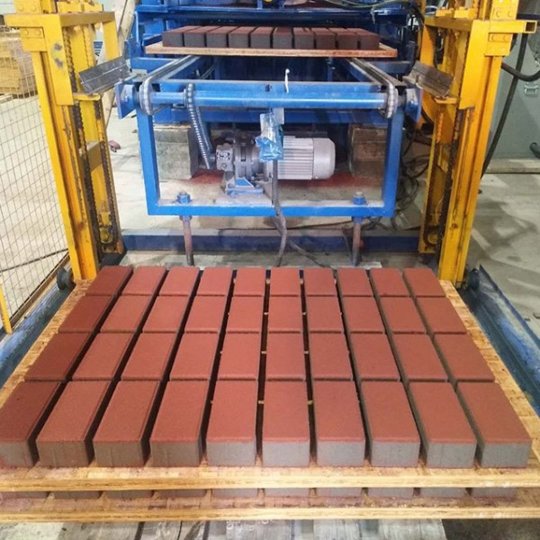 Paver Making Machine Manufacturer - Concrete Paver TERAZA Interlocking QT4-16