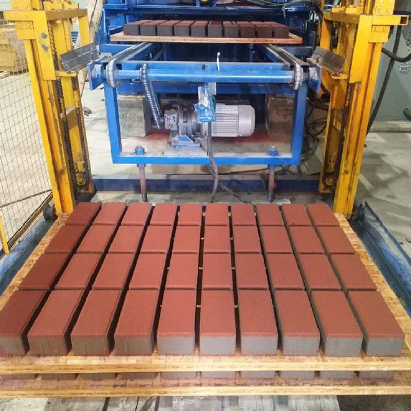 Paver Making Machine Manufacturer - Concrete Paver TERAZA Interlocking QT4-16