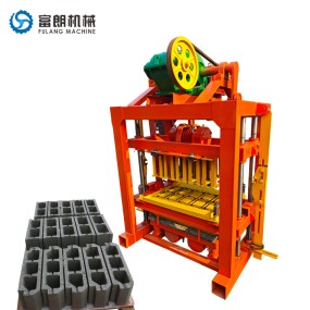 Vibrator Mould Machine Factory - Vibrator Mould 5-8 Inch Hollow Block QTJ4-40