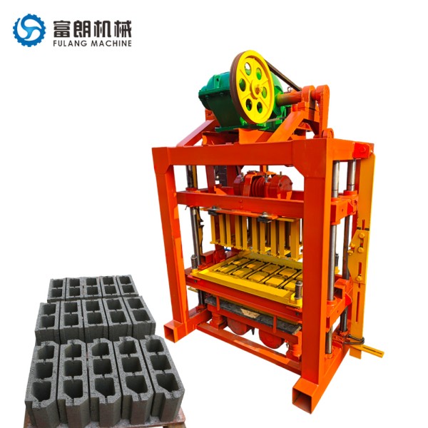 Vibrator Mould Machine Factory - Vibrator Mould 5-8 Inch Hollow Block QTJ4-40