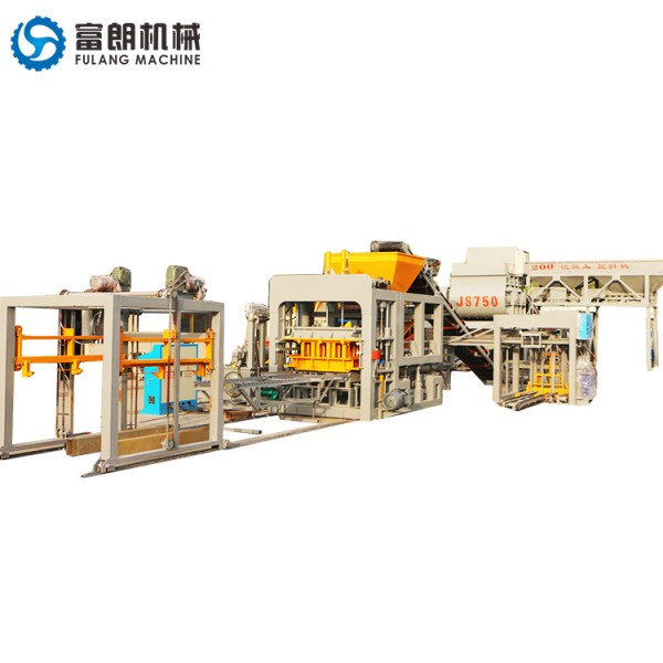 Paving Block Machine Supplier - QT15-15 Full Automatic Interlock Molding