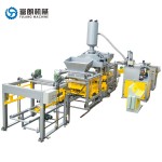 Automatic Block Machine Factory - FL800Tons Hollow Pavers Curbstones Efficient