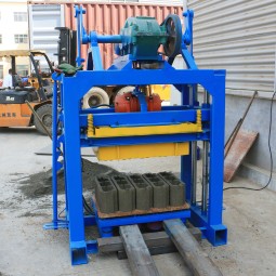 Interlocking Block Machine Manufacturer - QTF40-2 Concrete Hollow Interlocking Cement