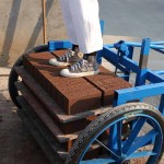 Vibropress Machine Factory - Automatic Vibropress Wood Concrete Blocks QT4-18