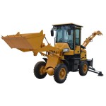 Backhoe Loader Factory - WZ08-12 4 Wheel Mini